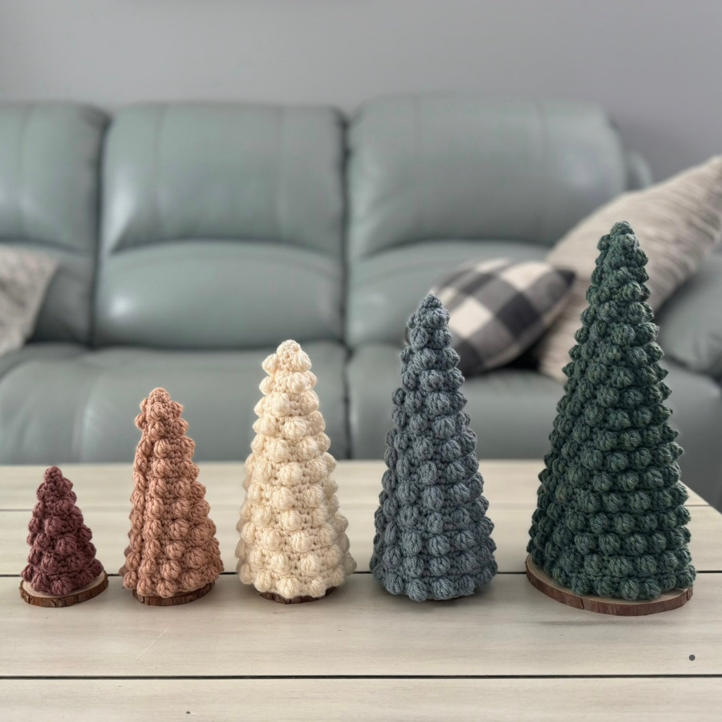 Bobble-Stitch Trees