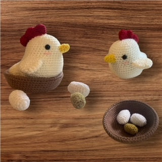 Hen in a Nest