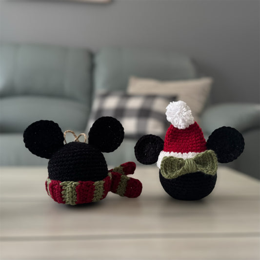 All New! 3D Mouse Ornaments