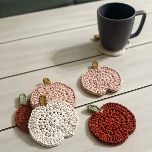 All New! Pumpkin Coasters