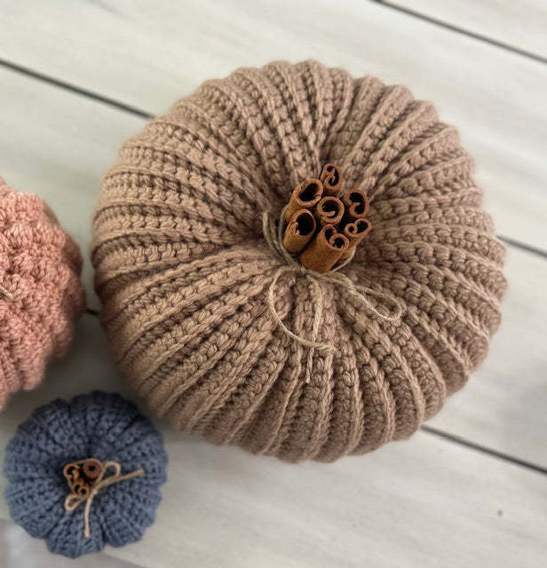 Chunky Knit Pumpkin